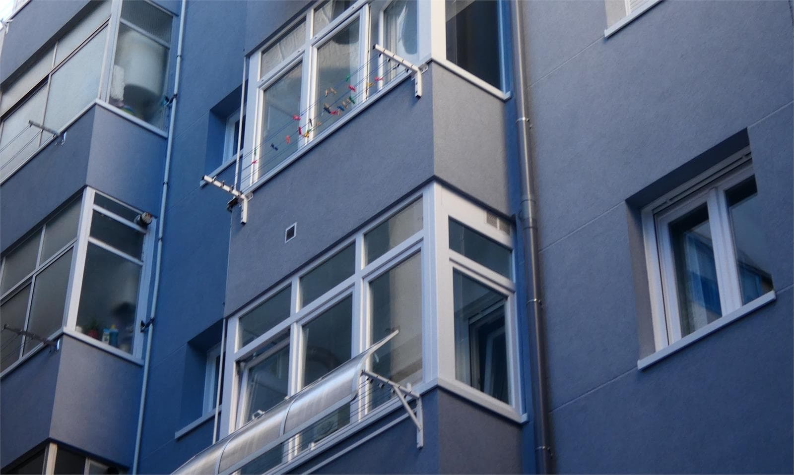 Instalación de fachadas en obra nueva