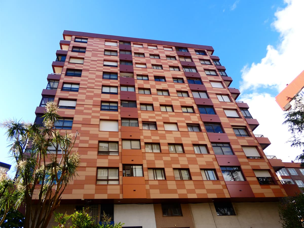 Fachada ventilada cerámica